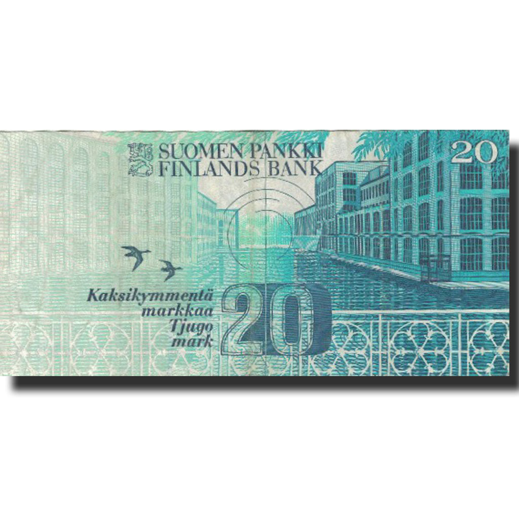 Banknote, Finland, 20 Markkaa, 1993, 1997, KM:123, VF(20-25)