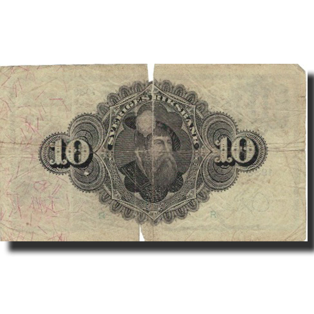 Banknote, Sweden, 10 Kronor, 1938, 1938, KM:34u, VG(8-10)