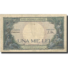 Nota, Roménia, 1000 Lei, 1944, 1944-10-10, KM:52a, VF(30-35)