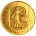 France, 5 Euros, 2008, MS(65-70), Gold, 1.24