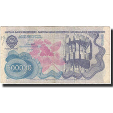 Banknote, Yugoslavia, 500,000 Dinara, 1989, 1989-08-01, KM:98a, VF(30-35)