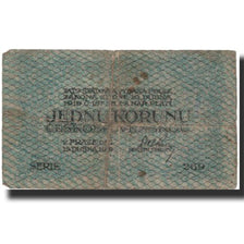 Geldschein, Tschechoslowakei, 100 Korun, 1919, 1919-04-15, KM:4a, SGE+