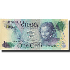 Banconote, Ghana, 1 Cedi, 1976, 1976-01-02, KM:13c, SPL
