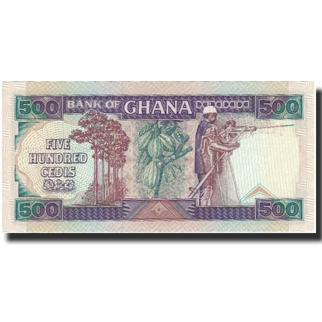 Banknote, Ghana, 500 Cedis, 1994, 1994-06-10, KM:28c, UNC(64)