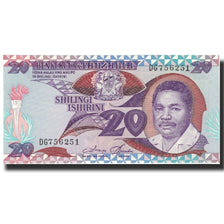 Banknote, Tanzania, 20 Shilingi, Undated (1987), KM:15, UNC(64)