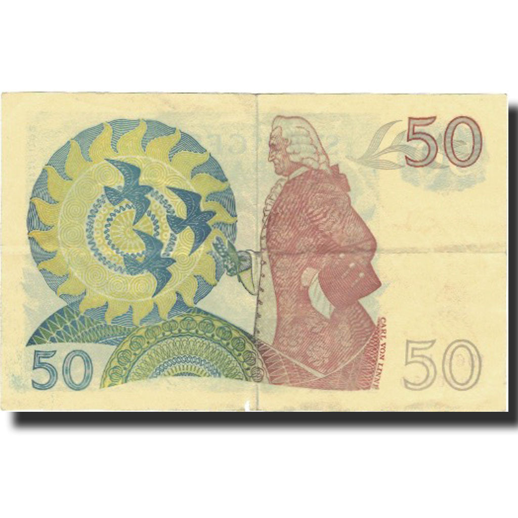 Banknote, Sweden, 50 Kronor, 1965, 1965, KM:53a, VF(20-25)
