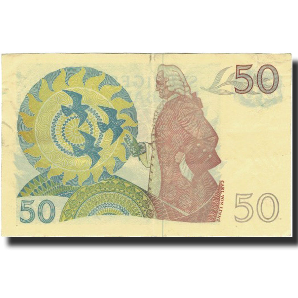 Banconote, Svezia, 50 Kronor, 1965, 1965, KM:53a, BB