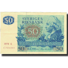 Banknote, Sweden, 50 Kronor, 1976, 1976, KM:53b, VF(30-35)