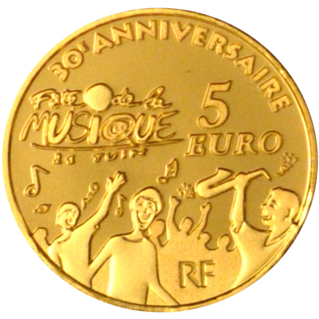 Vème République, 5 Euro Or Europa 2011