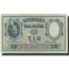 Banconote, Svezia, 10 Kronor, 1958, 1958, KM:43f, MB