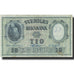 Geldschein, Schweden, 10 Kronor, 1958, 1958, KM:43f, S