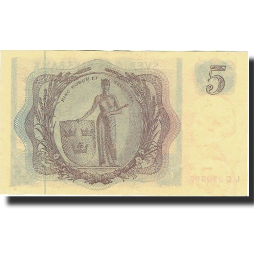 Banknote, Sweden, 5 Kronor, 1963, 1963, KM:50b, AU(50-53)