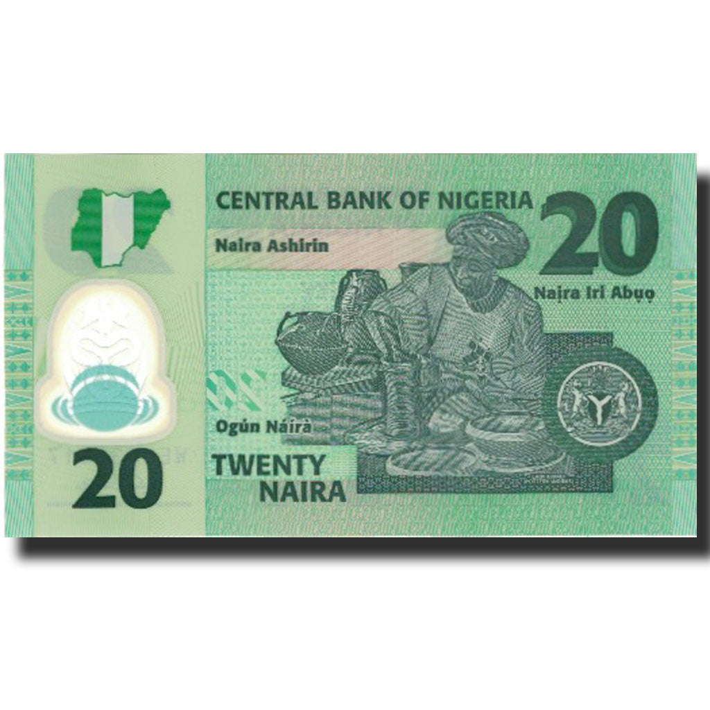 Geldschein, Nigeria, 20 Naira, 2007, 2007, KM:34b, UNZ-