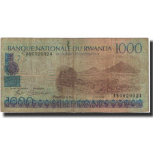 Banknote, Rwanda, 1000 Francs, 1998, 1998-12-01, KM:27A, VF(20-25)