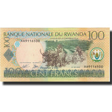 Nota, Ruanda, 100 Francs, 2003, 2003-05-01, KM:29a, UNC(64)