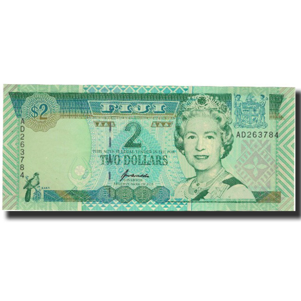 Banknote, Fiji, 2 Dollars, Undated (1996), KM:96b, UNC(60-62)
