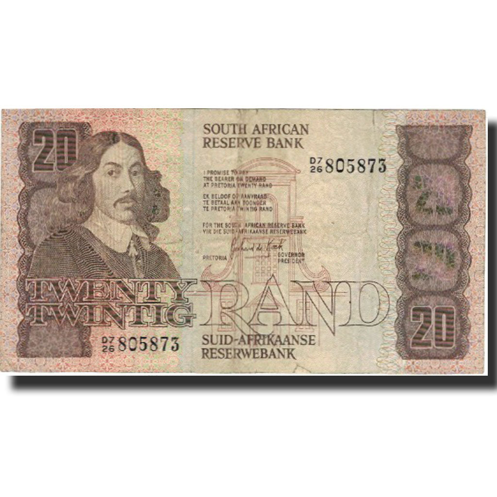 Banknote, South Africa, 20 Rand, 1978-1981, KM:121a, EF(40-45)