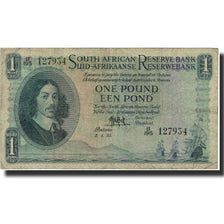Banknote, South Africa, 1 Pound, 1955, 1955-01-03, KM:92d, VF(30-35)