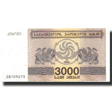 Billete, 3000 (Laris), Undated (1993), Georgia, KM:45, UNC