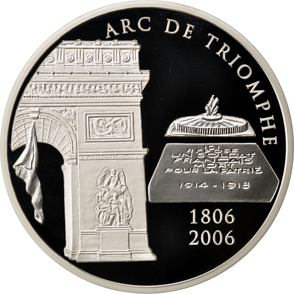 FRANCE, 20 Euro, 2006, Paris, KM #2052, MS(65-70), Silver, 50, 155.50