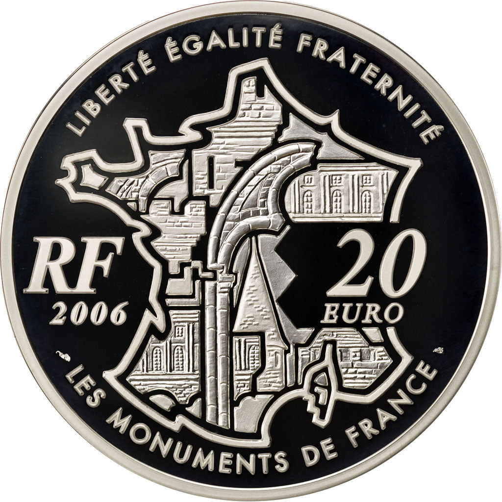 FRANCE, 20 Euro, 2006, Paris, KM #2052, MS(65-70), Silver, 50, 155.50