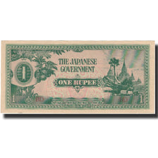 Banknote, Burma, 1 Rupee, Undated (1942), KM:14b, AU(50-53)