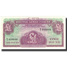 Nota, Grã-Bretanha, 1 Pound, Undated (1972), KM:M36a, UNC(65-70)