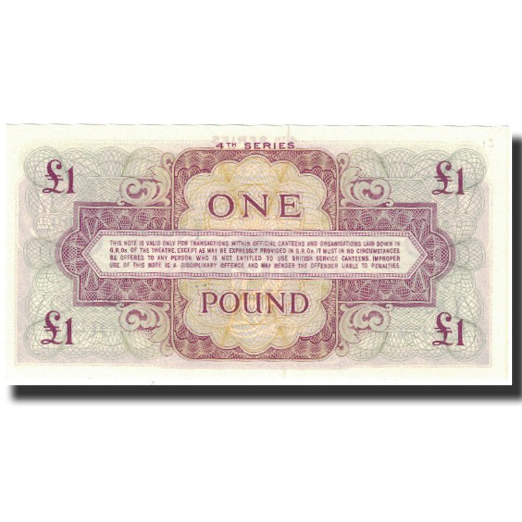Banknote, Great Britain, 1 Pound, Undated (1972), KM:M36a, UNC(65-70)