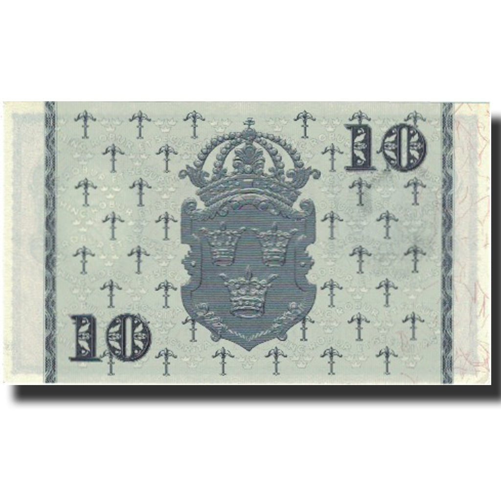 Banconote, Svezia, 10 Kronor, 1957, 1957, KM:43e, BB+