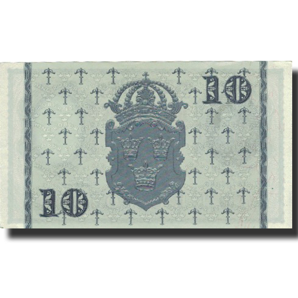 Banknote, Sweden, 10 Kronor, 1957, 1957, KM:43e, VF(20-25)