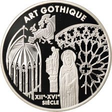 FRANCE, 6.55957 Francs, 1999, Paris, KM #1246, MS(65-70), Silver, 22.20