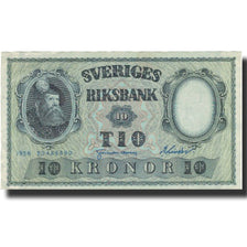 Billete, 10 Kronor, 1956, Suecia, 1956, KM:43d, MBC