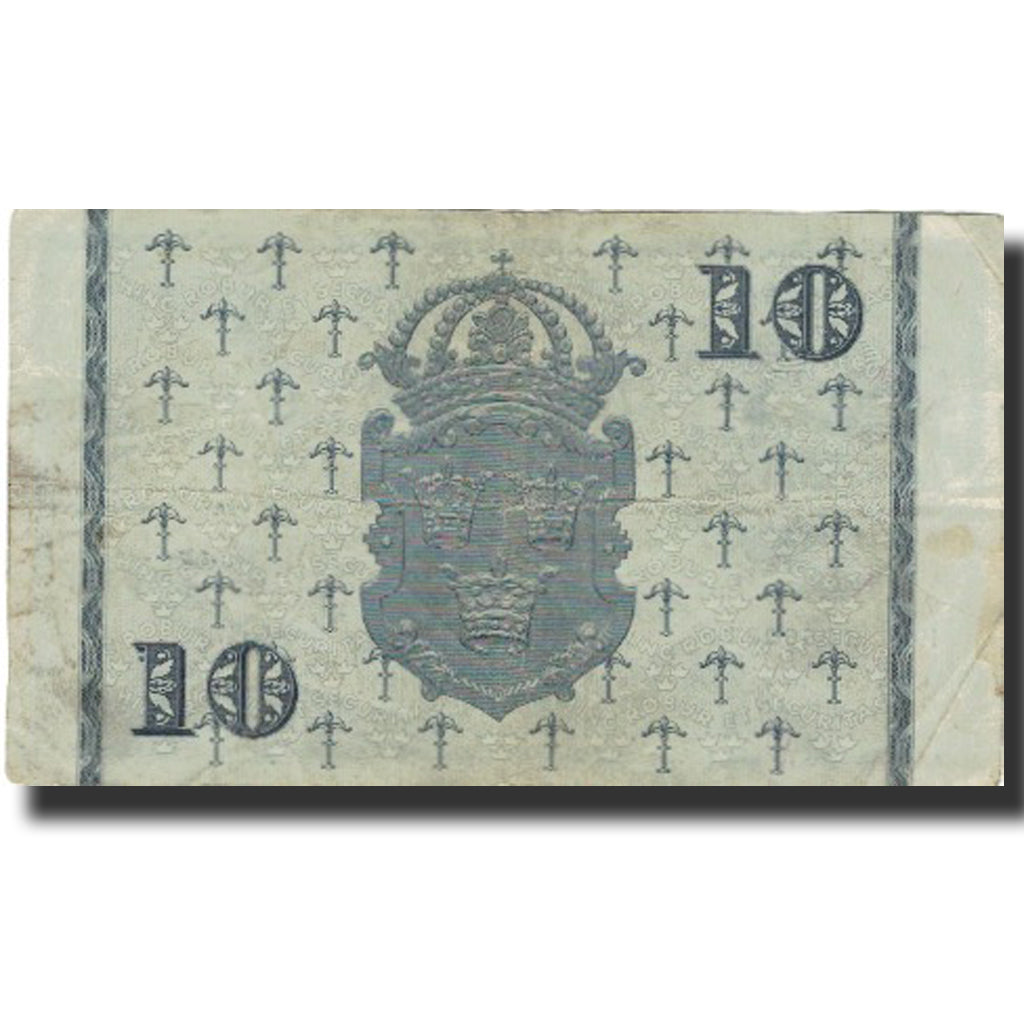 Banconote, Svezia, 10 Kronor, 1954, 1954, KM:43b, MB