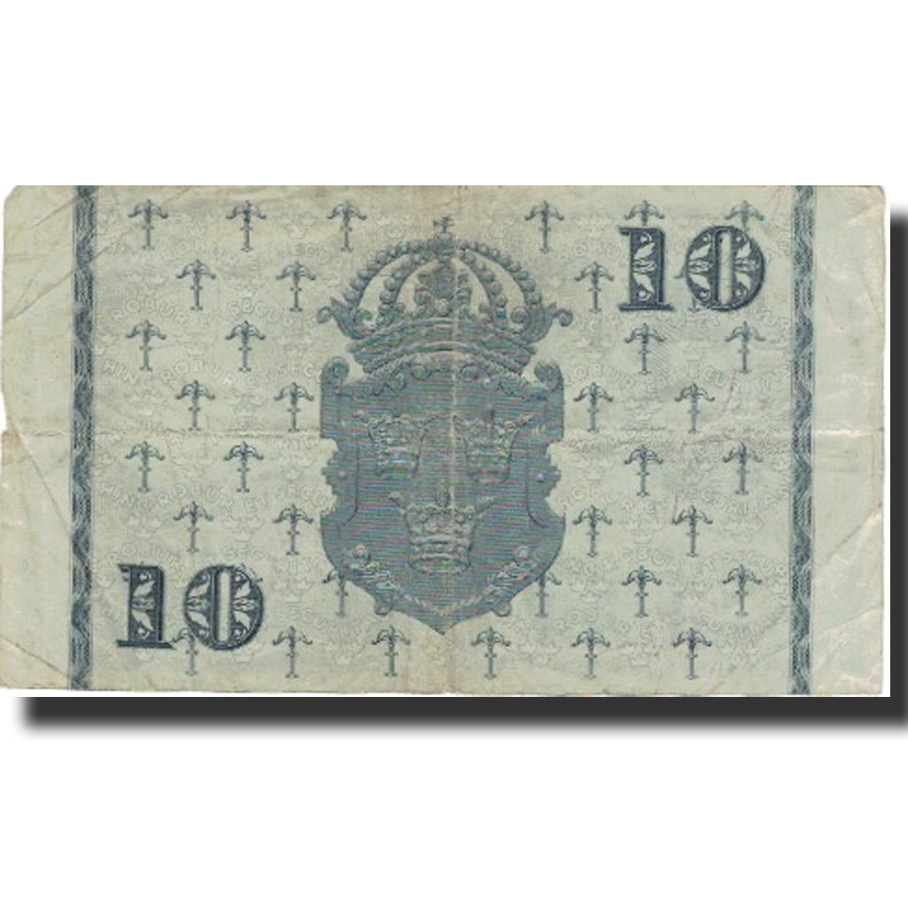 Banconote, Svezia, 10 Kronor, 1953, 1953, KM:43a, MB