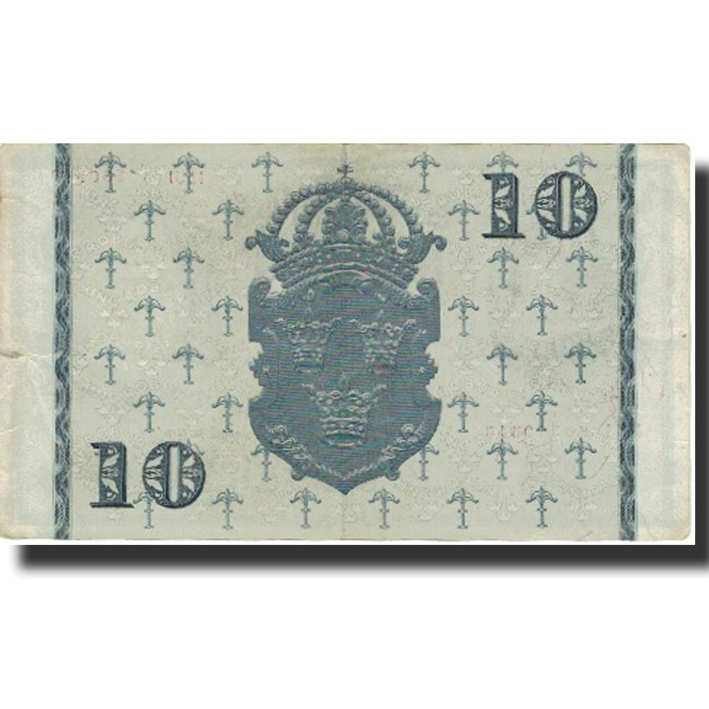 Banknote, Sweden, 10 Kronor, 1951, 1951, KM:40m, VF(20-25)