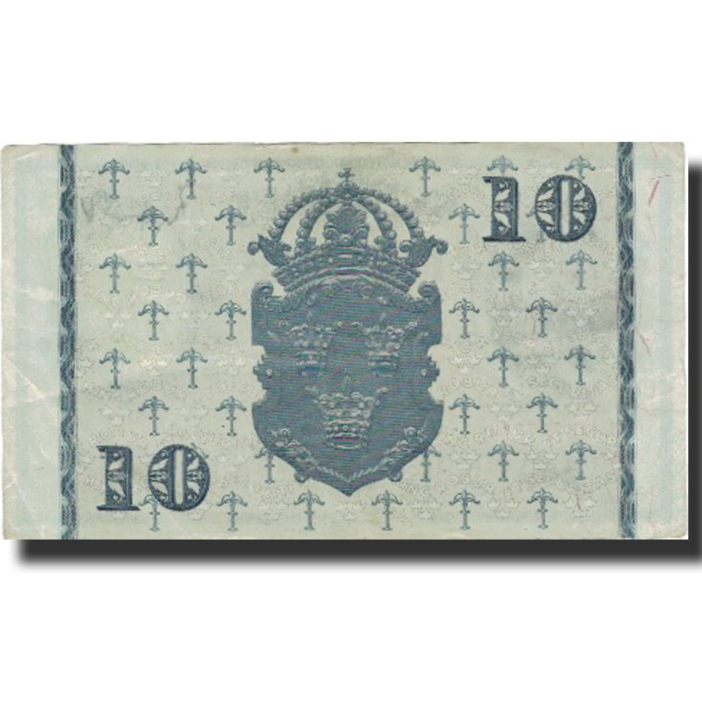 Geldschein, Schweden, 10 Kronor, 1951, 1951, KM:40m, SS
