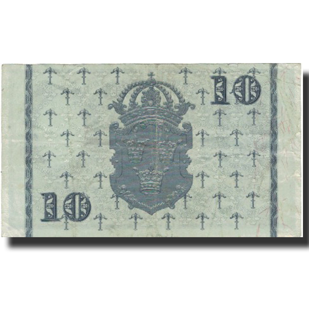 Banknote, Sweden, 10 Kronor, 1960, 1960, KM:40m, VF(20-25)