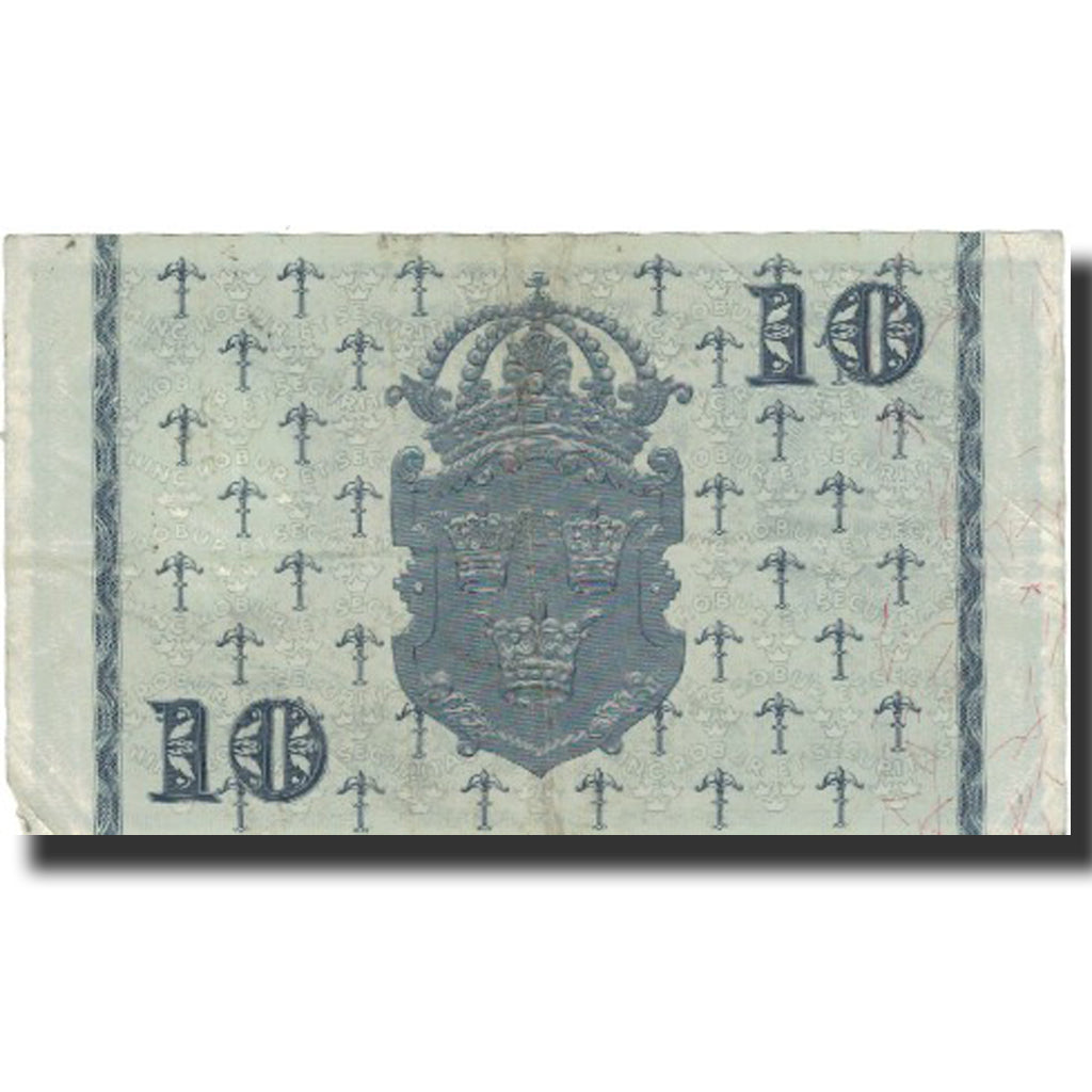 Banknote, Sweden, 10 Kronor, 1960, 1960, KM:43h, VF(20-25)