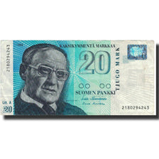 Banknote, Finland, 20 Markkaa, 1993, 1993, KM:123, EF(40-45)