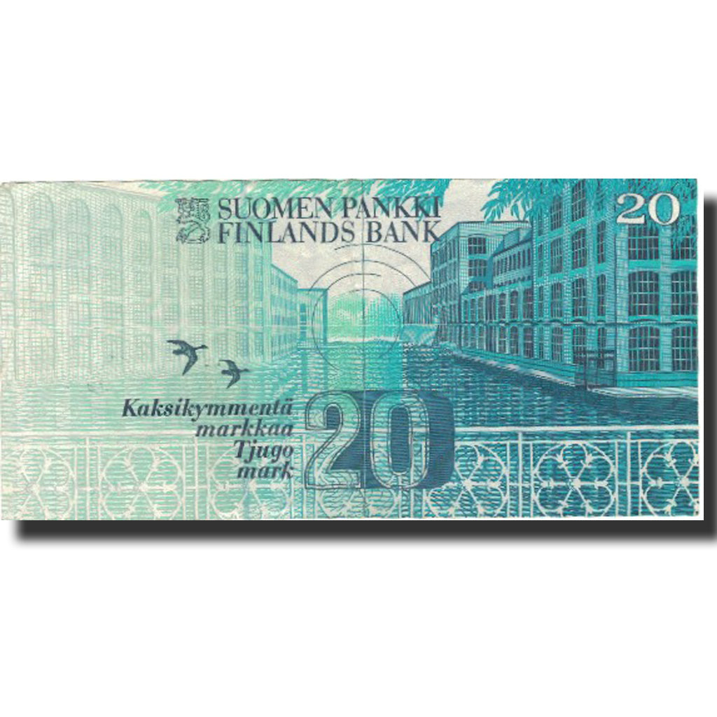 Banknote, Finland, 20 Markkaa, 1993, 1993, KM:123, EF(40-45)