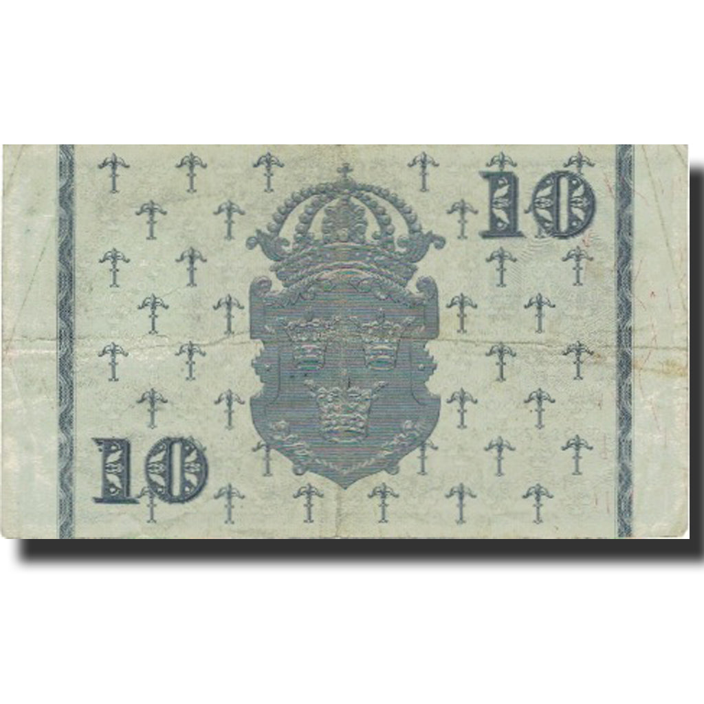 Banknote, Sweden, 10 Kronor, 1952, 1962, KM:43i, VF(20-25)