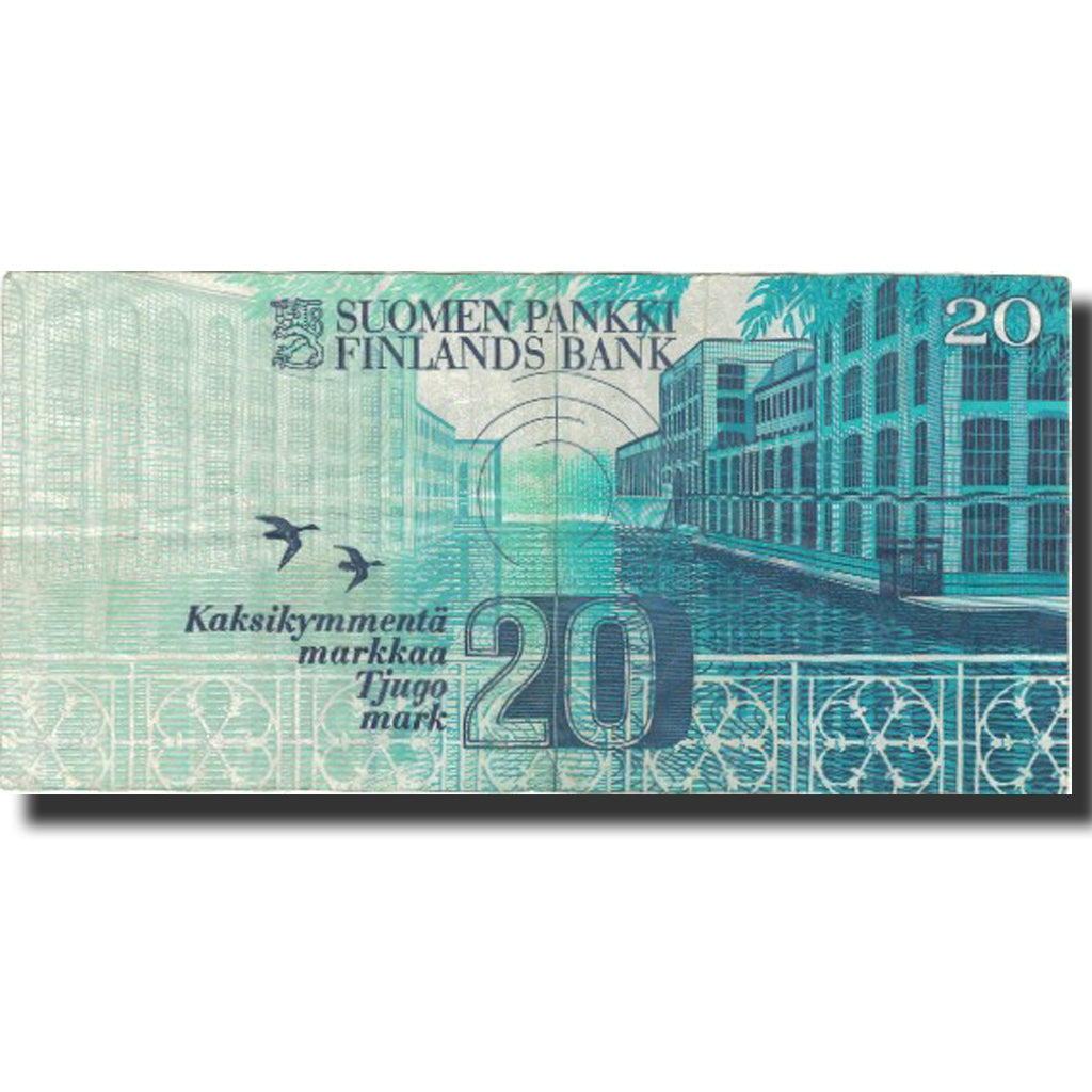 Banknote, Finland, 20 Markkaa, 1993, 1993, KM:123, VF(30-35)