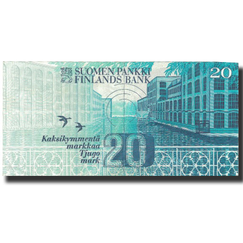 Banknote, Finland, 20 Markkaa, 1993, 1993, KM:123, VF(30-35)
