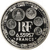 FRANCE, 6.55957 Francs, 1999, KM #1255, MS(65-70), Silver, 22.20