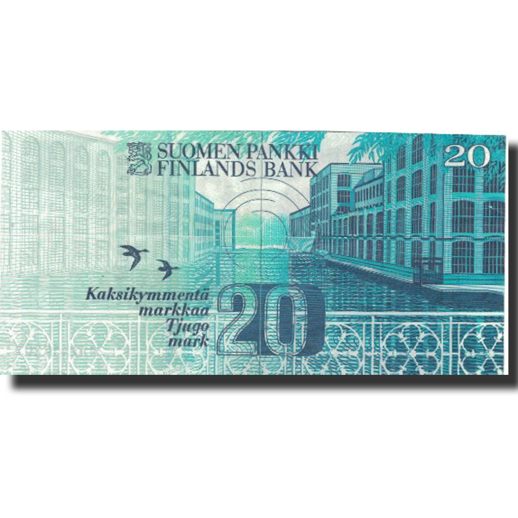 Banknote, Finland, 20 Markkaa, 1993, 1993, KM:123, AU(50-53)
