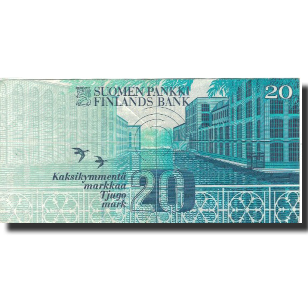 Banknote, Finland, 20 Markkaa, 1993, 1993, KM:123, EF(40-45)