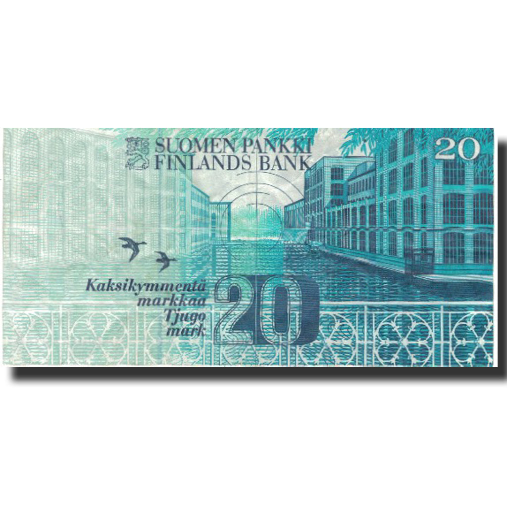 Banknote, Finland, 20 Markkaa, 1993, 1993, KM:123, EF(40-45)