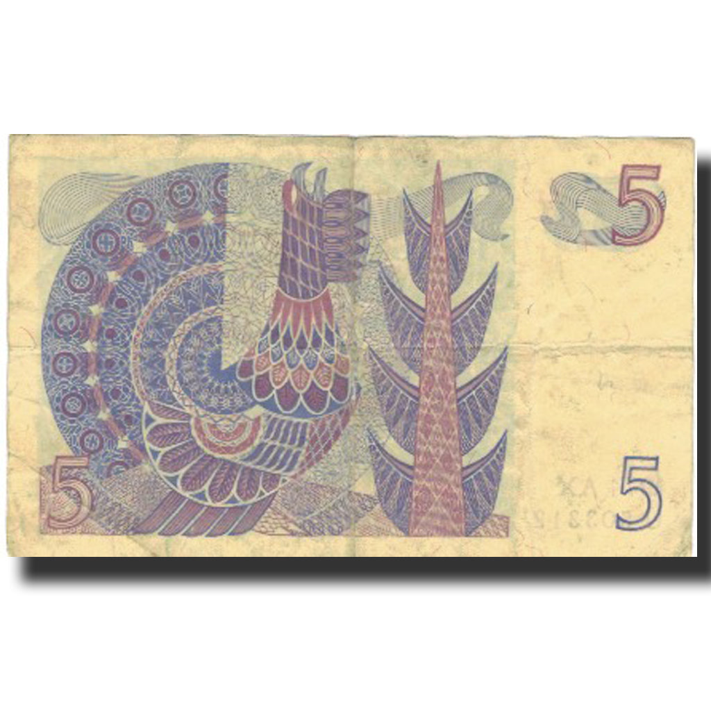 Banknote, Sweden, 5 Kronor, 1974, 1974, KM:51c, VF(20-25)