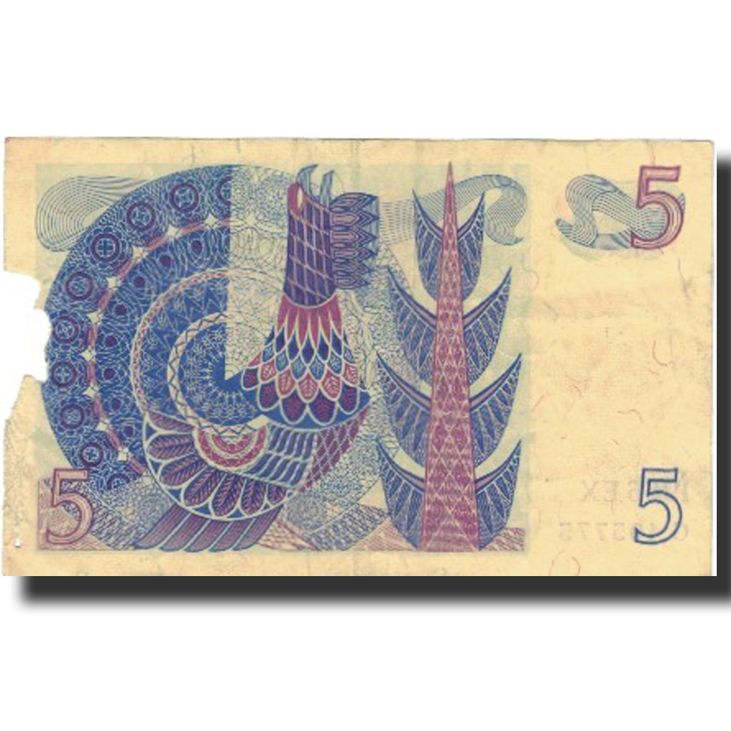 Banknote, Sweden, 5 Kronor, 1966, 1966, KM:51a, VG(8-10)