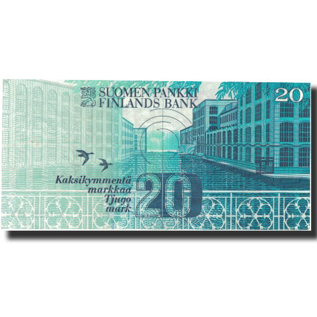 Billet, Finlande, 20 Markkaa, 1993, 1993, KM:123, TTB+